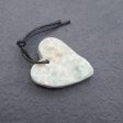 New Natural Hemimorphite Heart Gemstone Pendant Bead, Popular Side Drilled Pendant For DIY Making,Gemstone For Jewelry Cabochon Making, 31×25×9mm, 9.3g on Sale