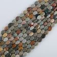 1 Strand 16 Inch Natural Multi-Color Picasso Jasper Gemstone Necklace on Sale