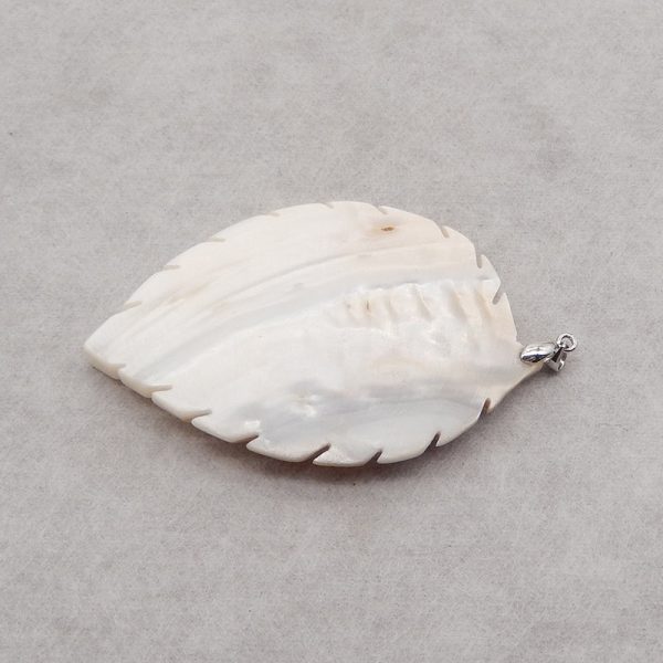 Natural M.O.P (Mother Of Pearl) Gemstone Pendant Bead For Cheap