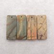 4 PCS Natural Multi-Color Picasso Jasper Gemstone Pendant Bead Supply