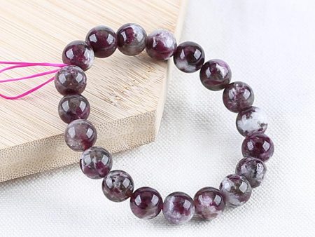 Natural Tourmaline Bracelet 10mm beads, 19cm length, 29g Cheap