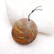 Natural Iron Tiger s Eye Pendant Bead 45X9mm, 38.6g For Cheap