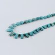 1 Strand 23 Inch Turquoise Gemstone Loose Beads Necklace, Handmade Turquoise Necklace for Gift, 16x7x4mm,4mm, 32g For Cheap