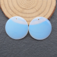 Opalite Gemstone Round Earrings Bead,26x2mm,6.4g Hot on Sale