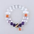 Handmade Natural Gemstone Unique Jewelry Gift, Colorful Bracelet, 18cm, 8 9mm, 22.6g Discount