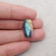 4 PCS Natural Flash Labradorite Cabochons, 20×15×6mm,12.4g Online now