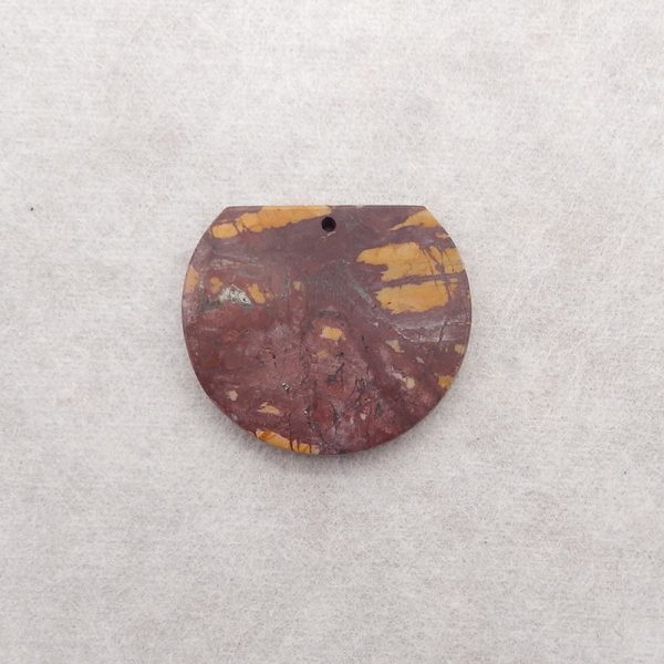 Natural Multi-Color Picasso Jasper Gemstone Pendant Bead,Semi-Precious Gemstones For Jewelry Making For Discount