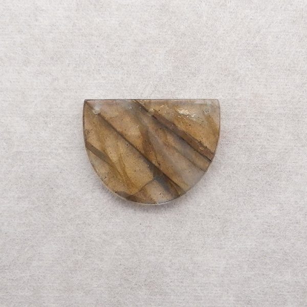 Natural Labradorite Gemstone Three Holes Pendant Bead Hot on Sale