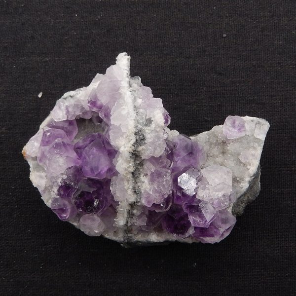 Natural Amethyst Rough Stone Specimen,Purple Raw Rough Crystal Specimen, Mineral Specimen, 82x61x52mm,206.5g For Discount