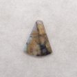 Natural Labradorite Gemstone Pendant Bead,31x25x3mm,3.7g Online now