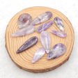 10 PCS Natural Amethyst Pendant Beads,Jewelry DIY Making, Gemstone Wholesale,24*8*4mm, 29*14*4mm,26.1g Online Hot Sale