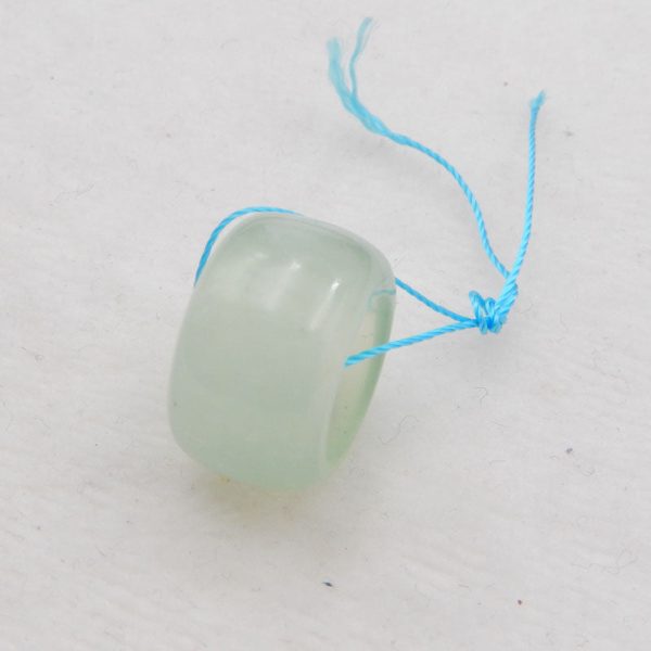 Natural Nephrite Jade Pendant Bead, 20x11mm, 5.2g Online