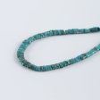 1 Strand 20 Inch Turquoise Gemstone Loose Beads Necklace, Handmade Turquoise Necklace for Gift, 5x4x3mm,10x5x4mm,34g Online