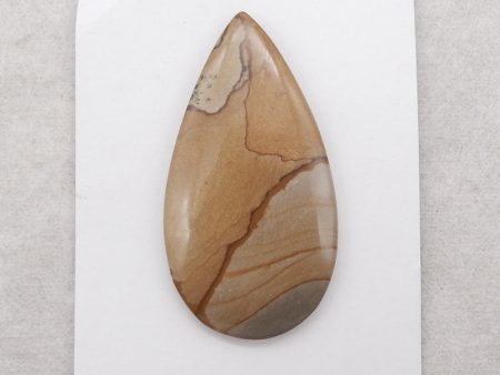 1 PC Natural  Picasso Jasper Cabochon,51x27x5mm,9.7g For Discount