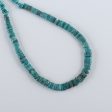 1 Strand 20 Inch Turquoise Gemstone Loose Beads Necklace, Handmade Turquoise Necklace for Gift, 5x4x3mm,10x5x4mm,34g Online