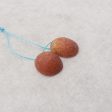 Nugget (Rough Sides) Natural Red Agate Gemstone Earring Beads Online