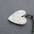 New Natural Hemimorphite Heart Gemstone Pendant Bead, Popular Side Drilled Pendant For DIY Making,Gemstone For Jewelry Cabochon Making, 31×25×9mm, 9.3g on Sale