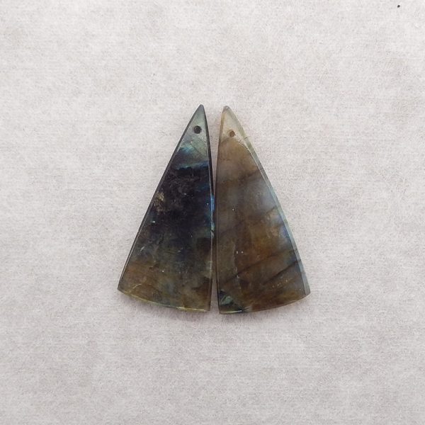 Natural Labradorite Gemstone Earring Beads,Semi-Precious Gemstones For Jewelry Making For Discount