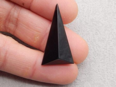 Natural Obsidian Cabochon 33*18*8mm, 2.9g Online Hot Sale