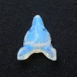 Opalite Carved wolf head Pendant Bead 25x19x9mm, 3.8g Fashion