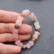 1 Strand Natural Agate Carved bears Beads for Bracelet 16*13*12mm, 7mm, 18cm length, 25.7g Cheap