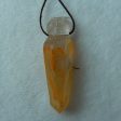 1 PC Natural White Quartz Crystal Carved Owl Pendant Bead Supply