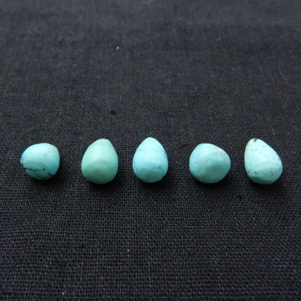 1PC Natural Turquoise Pendant Bead 11x9mm, 14x9mm Online Sale