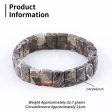 Natural Mushroom Jasper Bracelet 14*9*6mm, 21cm length, 32.7g Discount