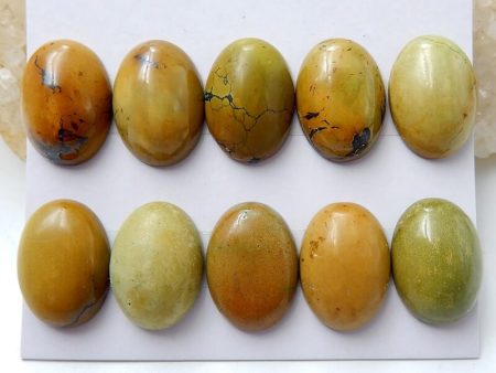 10 PCS Natural Turquoise Cabochons 18x13x5mm, 8-9.5ct pc Online Hot Sale