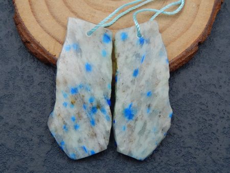 Natural K2 Jasper Earring Beads 38x18x3mm, 9.4g Online Hot Sale