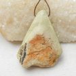 Natural Yellow Opal Pendant Bead 57x40x17mm, 33.6g For Discount