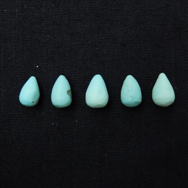 1 PC Natural Turquoise Pendant Bead 14x8mm, 15x9mm For Cheap