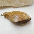 Natural Yellow Opal Pendant Bead 60x36x17mm, 31.5g Online now