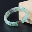 Natural Fluorite Bracelet 18*13*6mm, 20cm length, 54.9g on Sale