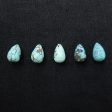 1PC Natural Turquoise Pendant Bead 13x9mm, 14x9mm Supply