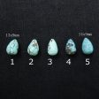 1PC Natural Turquoise Pendant Bead 13x9mm, 14x9mm Supply