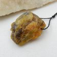 Natural Yellow Opal Pendant Bead 39x36x20mm, 24.8g Sale