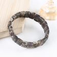 Natural Mushroom Jasper Bracelet 14*9*6mm, 21cm length, 32.7g Discount