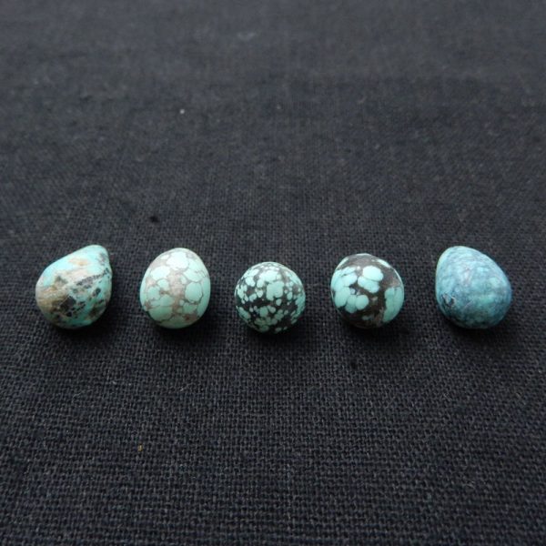 1 PC Natural Turquoise Pendant Bead 17x10mm, 15x10mm Online Sale