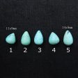 1PC Natural Turquoise Pendant Bead 11x9mm, 14x9mm Online Sale