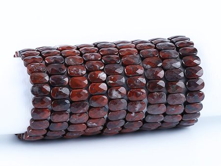 Natural African Blood Stone Bracelet 14*9*6mm, 20nm length, 34.7g Discount