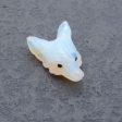 Opalite Carved wolf head Pendant Bead 23*17*9mm, 3.8g Discount