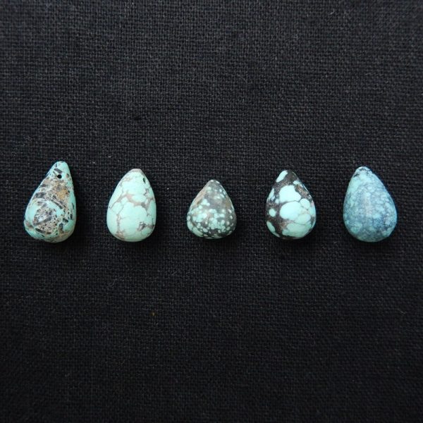 1 PC Natural Turquoise Pendant Bead 17x10mm, 15x10mm Online Sale