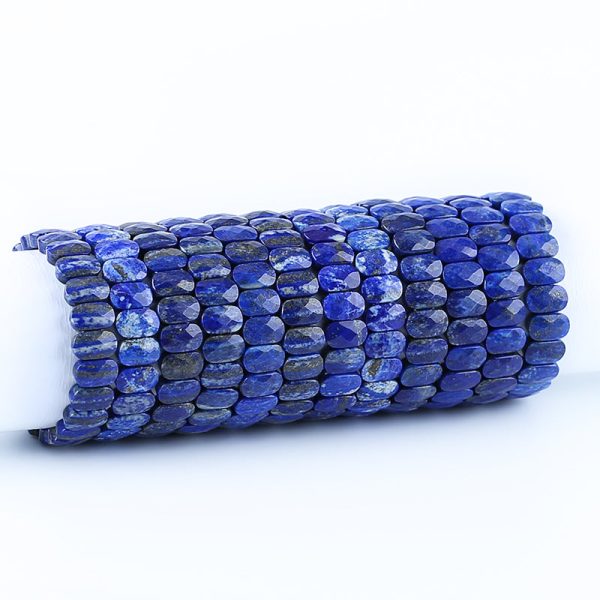 Natural Lapis Lazuli Bracelet 14*9*6mm, 21cm length, 38.5g Hot on Sale