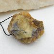 Natural Yellow Opal Pendant Bead 39x36x20mm, 24.8g Sale