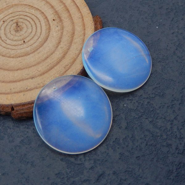 Opalite Earring Beads 26x26x4mm, 8.3g Online Sale