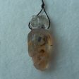 1 PC Natural White Quartz Crystal Carved Owl Pendant Bead Supply